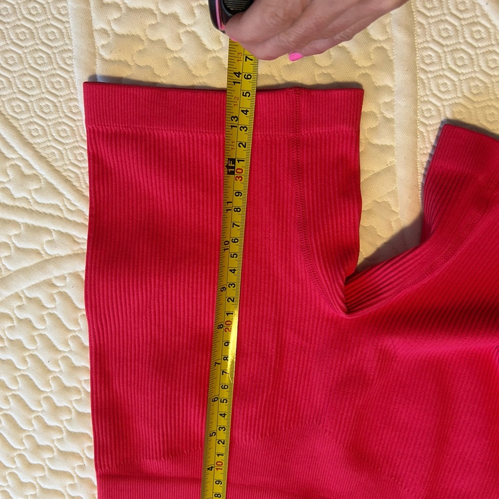 Pink Ribbed Two-Piece Set - Picture 11 of 11